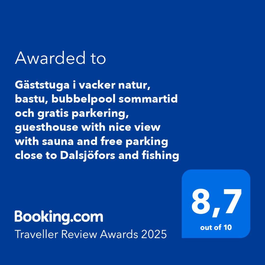 Borås Gaeststuga I Vacker Natur, Bastu, Bubbelpool Sommartid Och Gratis Parkering Naera Ulricehamn Och Lassalyckan, Guesthouse With Nice View With Sauna And Free Parking Close To Dalsjoefors And Fishing מראה חיצוני תמונה